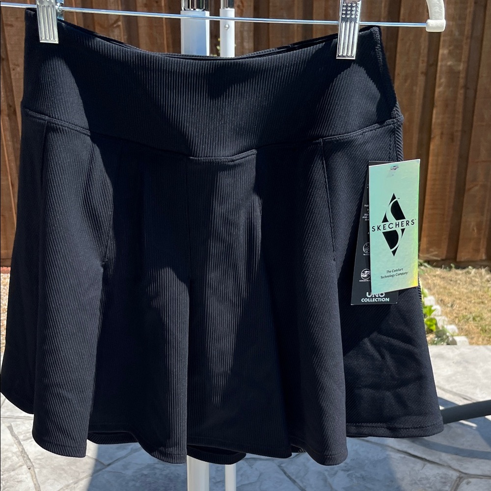 Skechers Black Athletic Skort NWT